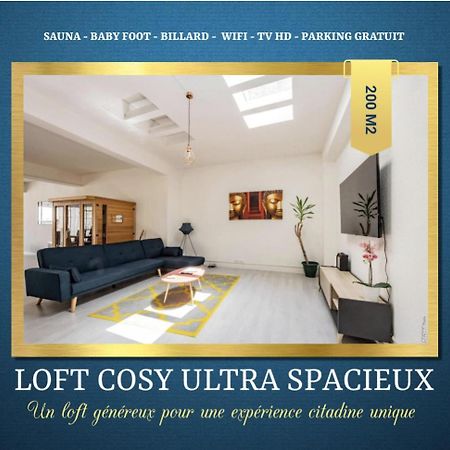 Loft Cosy - Hypercentre - Sauna - 200M2 - Wifi Graulhet 外观 照片